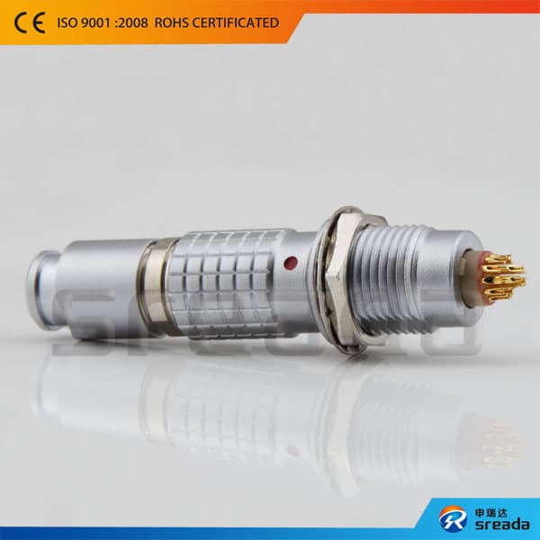 Cheap connector compatible lemo 1b 2-14 pins